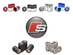 Tyre Valve Covers for Cars Luxury Look